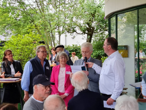 Bezirksvertetung Rodenkirchen gratuliert zum 60. Jubiläum der Bürgervereinigung